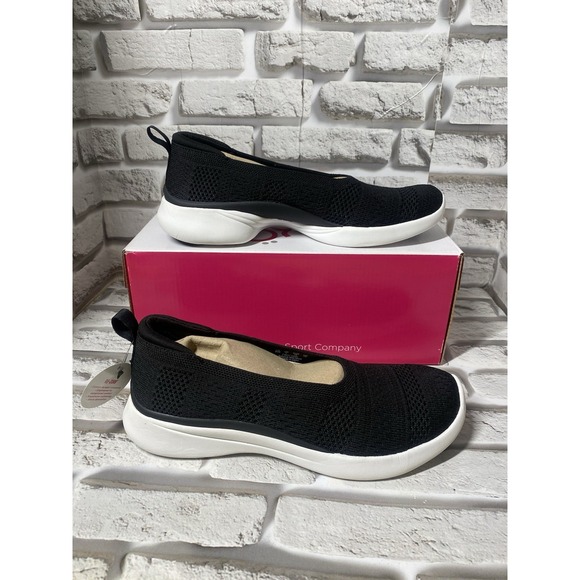 Ryka Women's Slip On Comfortable Shoes in Black Size 8W - Picture 1 of 8